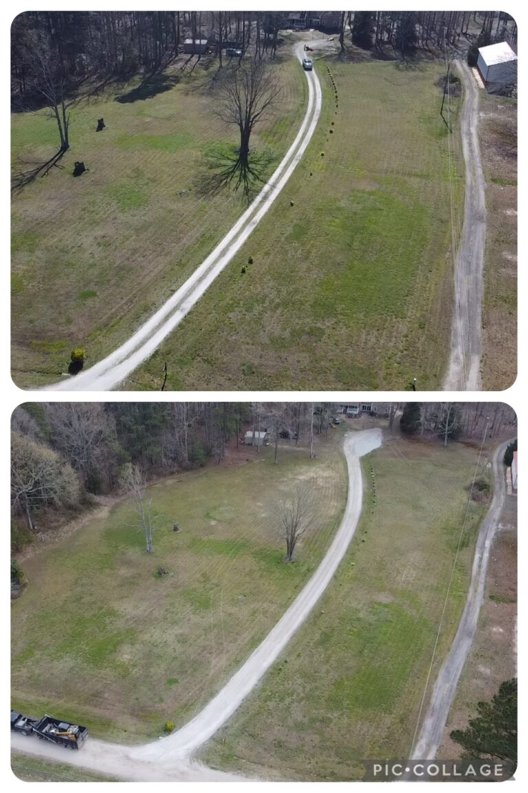 Sitework before-after 2