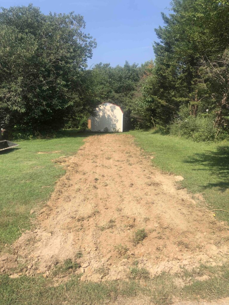 driveway leveling and grading
