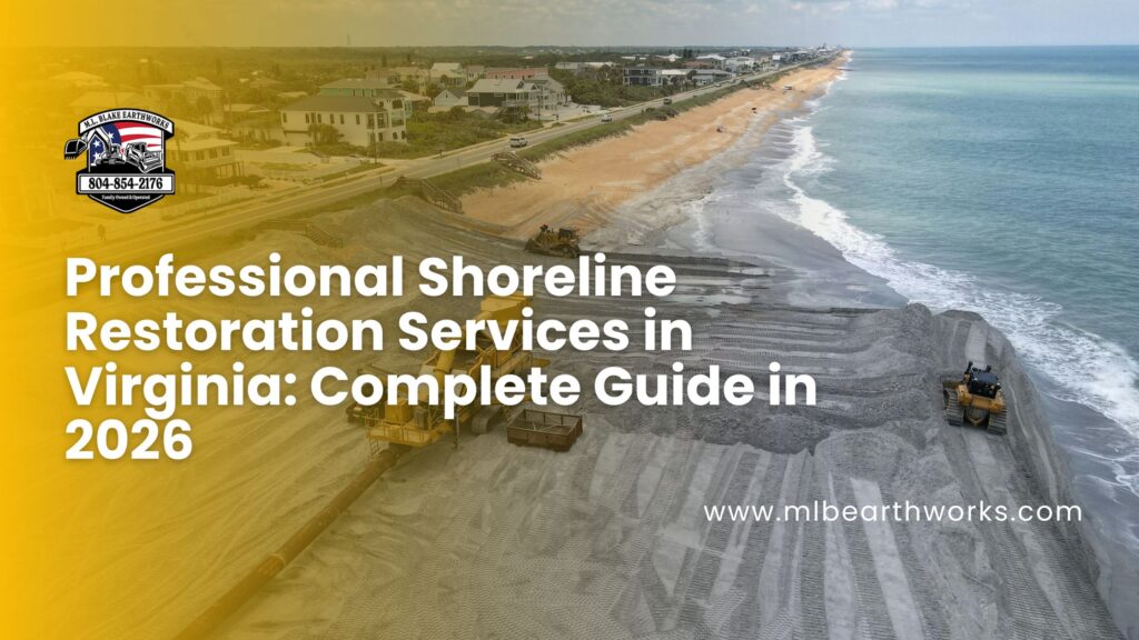shoreline restoration services