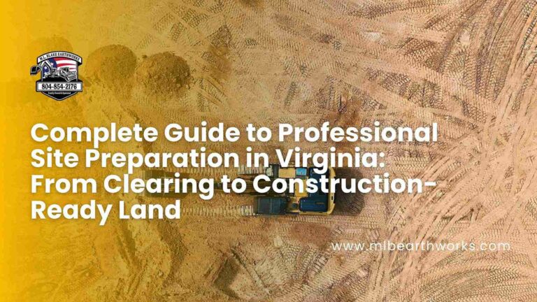 land clearing and preparation services