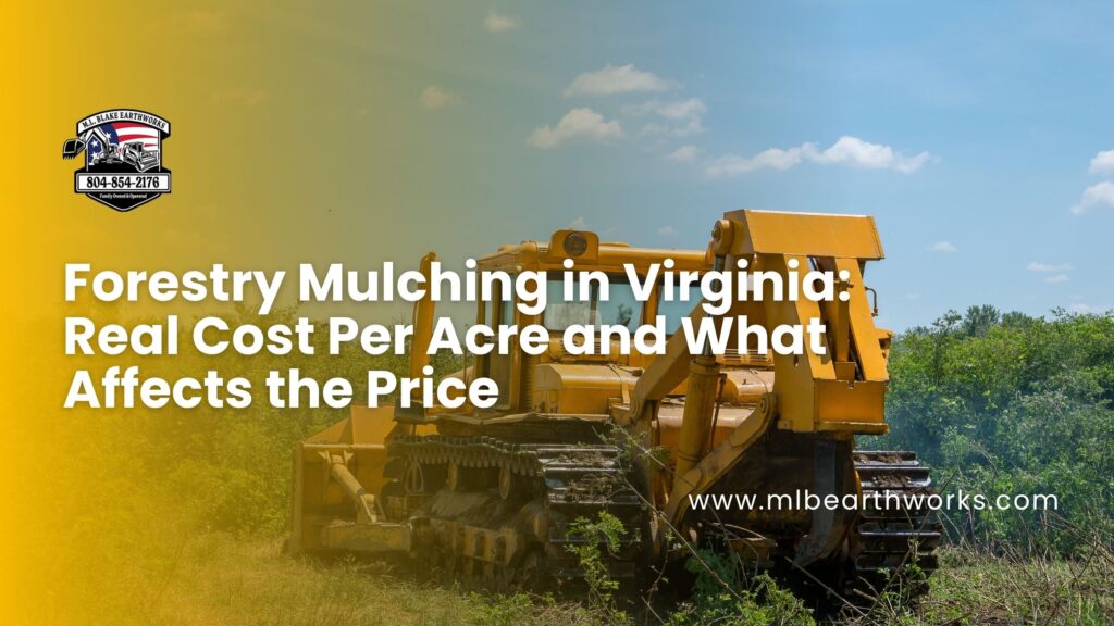 forestry mulching cost per acre Virginia