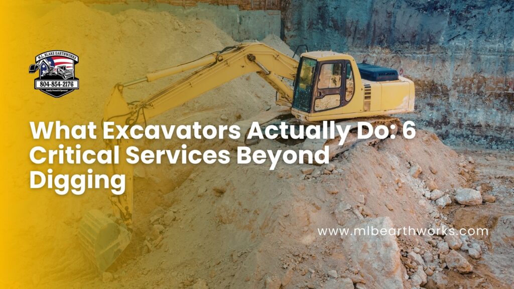what is excavation services