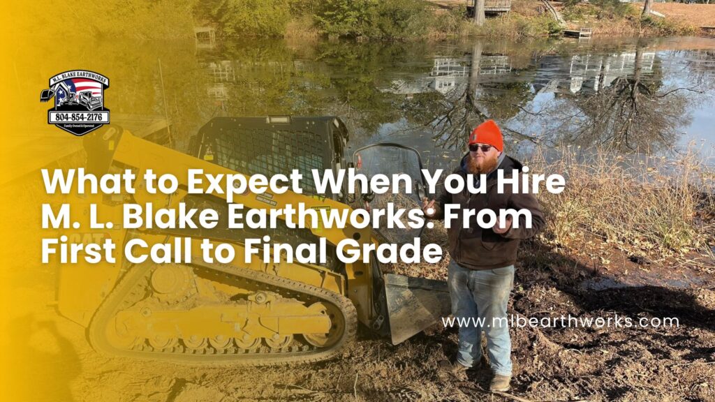 what to expect when hiring excavating contractor